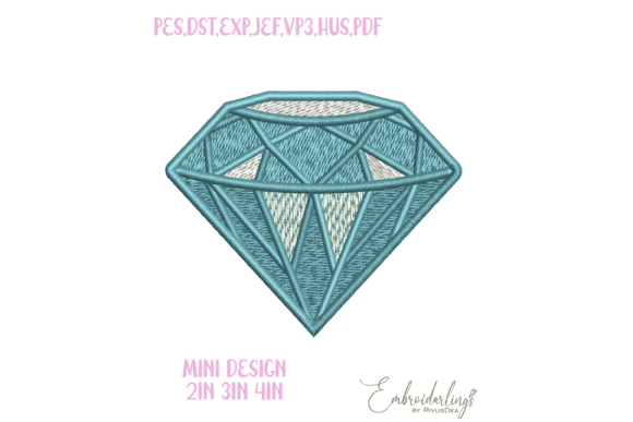 Mini Diamond Embroidery Design